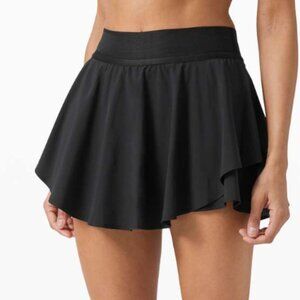 Lululemon Court Rival High Rise Skirt Black